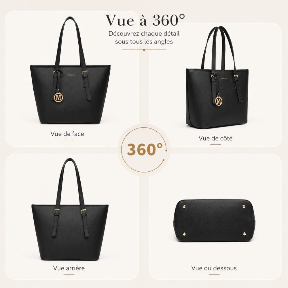 Grand Sac à Main Cuir Femme