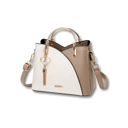 Sac à Main en Cuir Camel