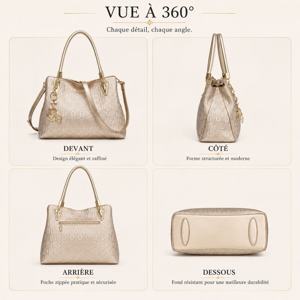 Sac Bandoulière en Cuir Souple