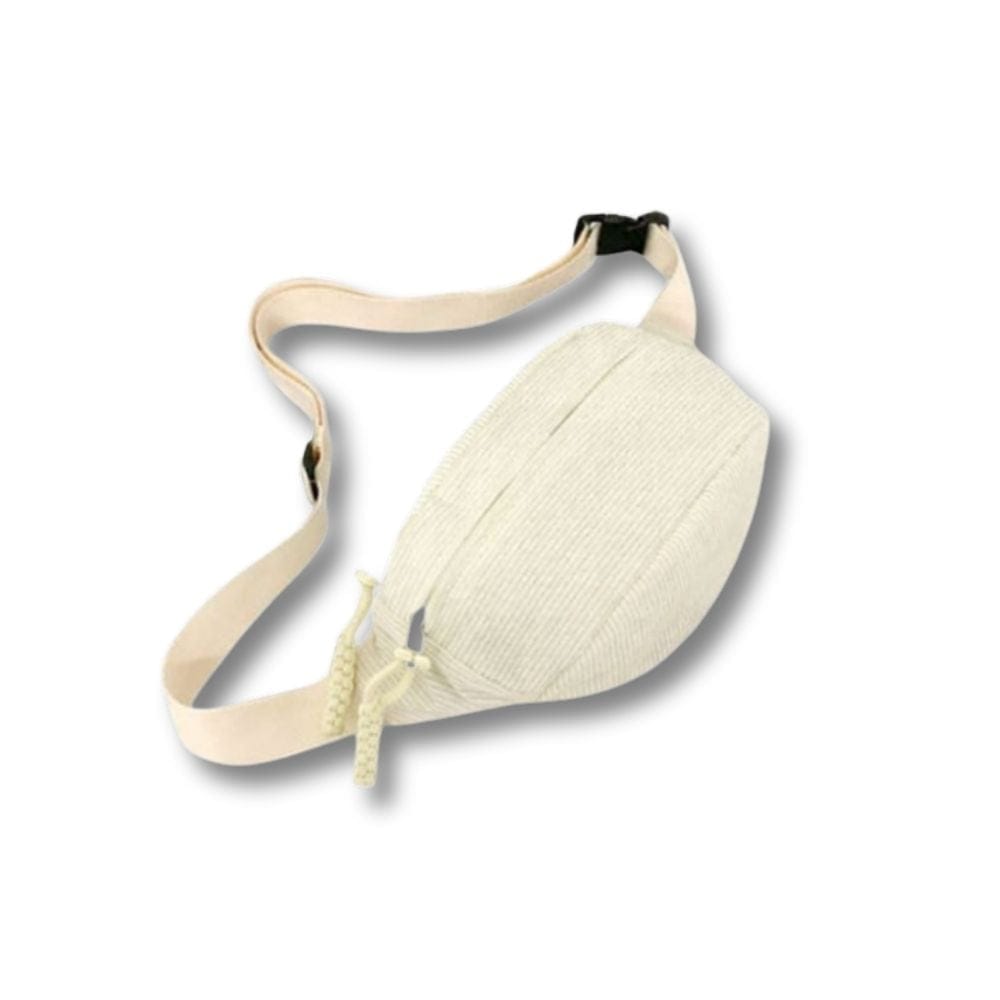 Sac Bandoulière en Velours Côtelé Femme