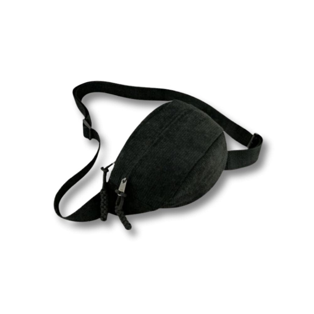 Sac Bandoulière en Velours Côtelé Femme