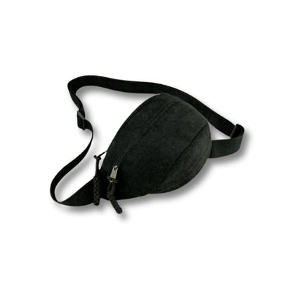 Sac Bandoulière en Velours Côtelé Femme