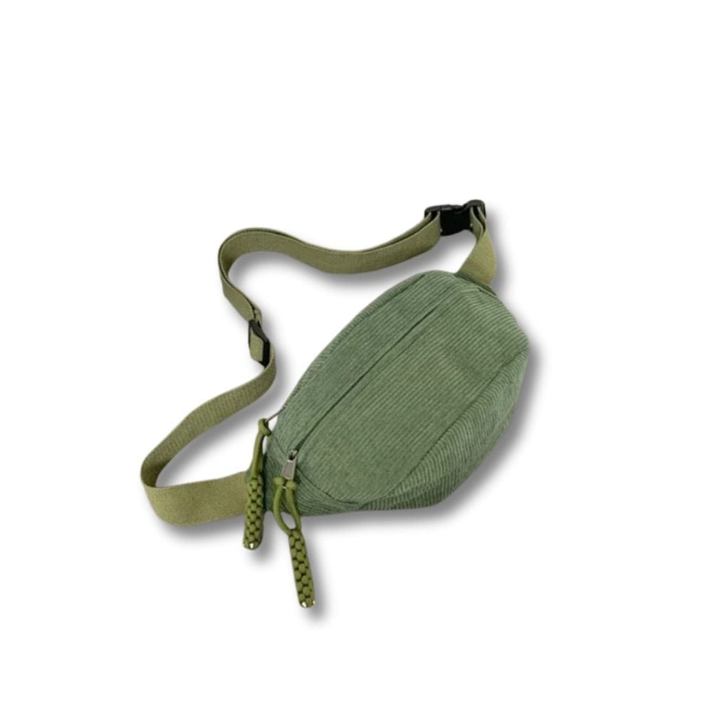 Sac Bandoulière en Velours Côtelé Femme