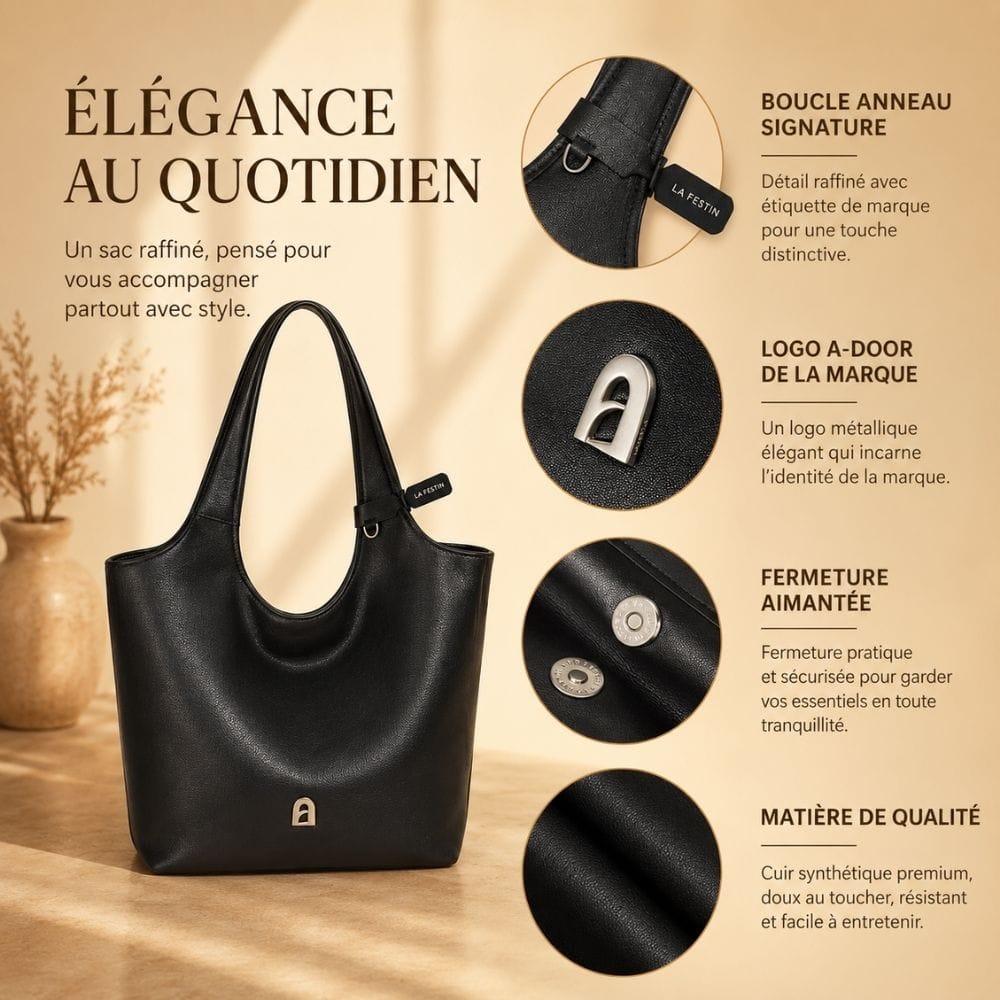 Sac Cabas Cuir Femme